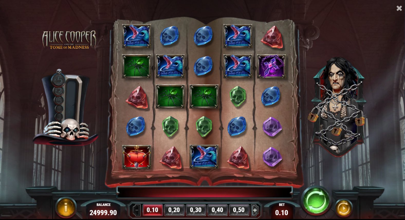 Alice Cooper and the Tome of Madness