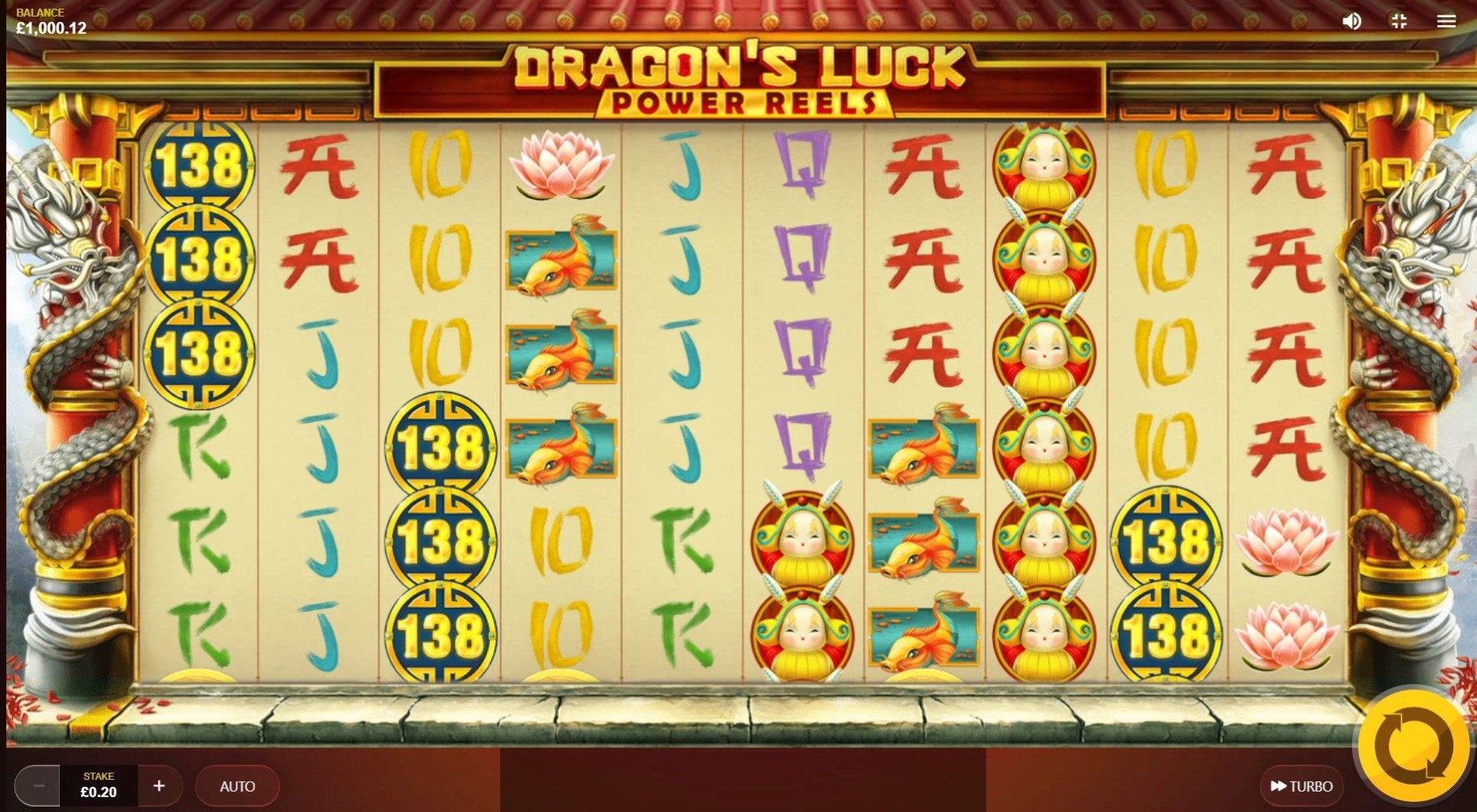 Dragon's Luck Power Reels