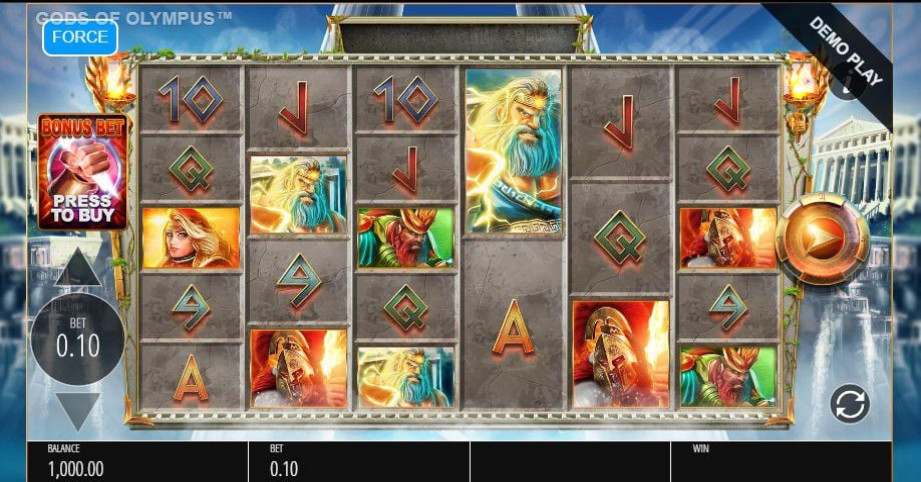 Gods of Olympus Megaways