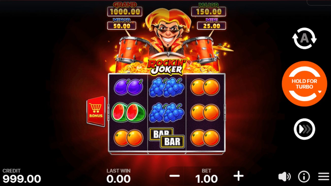 Rockin' Joker: Hold and Win
