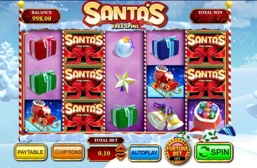 Santa's Free Spins