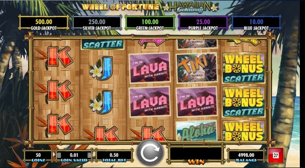 Wheel of Fortune Hawaiian Getaway